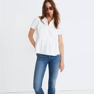 Madewll Seamed Button-Down Shirt